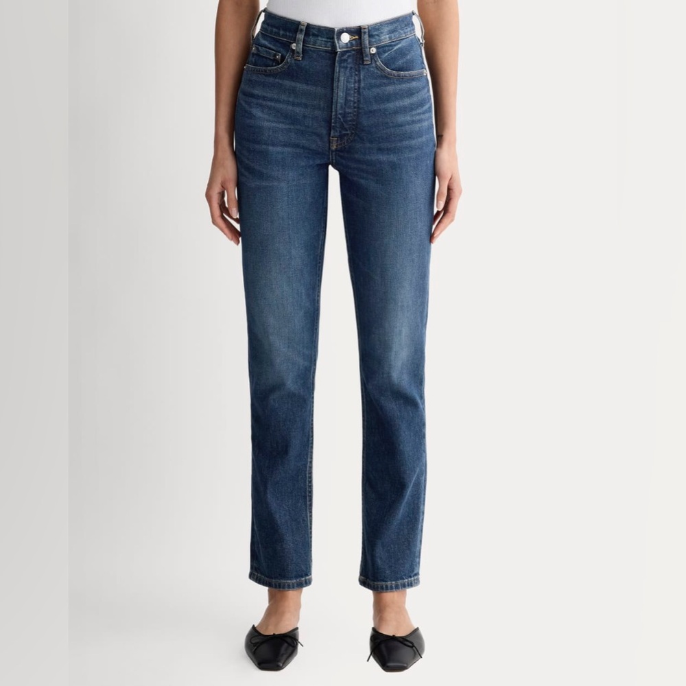 Everlane The Original Cheeky Jean- vintage blue, size 24